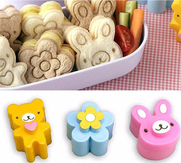 (3PS) Cute Mini Sandwich Cutters