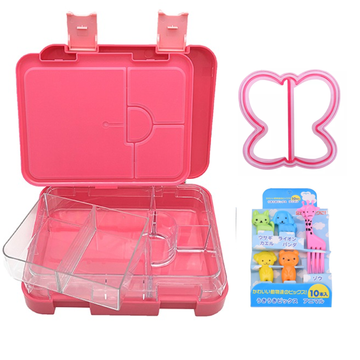 Enormous Berry Lunch Box + Free Cutter And Forks